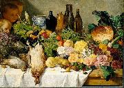 August Jernberg Still Life oil painting reproduction
